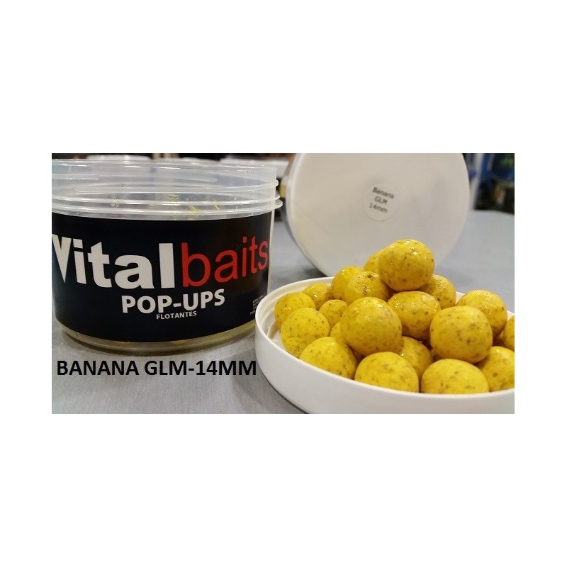 VITAL BAITS 14mm Banana-glm Flotantes VITAL BAITS 14mm Banana-glm Flotantes