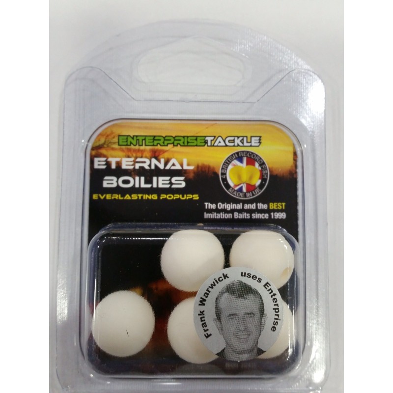 Enterprise Eternal Boilies 15mm Blancos flotante(5 unid) Enterprise Eternal Boilies 15mm Blancos flotante(5 unid)