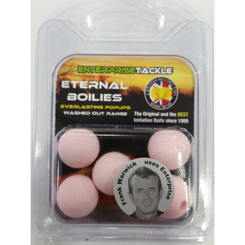 Enterprise Eternal Boilies 15mm Rosa Palido flotante(5 unid) Enterprise Eternal Boilies 15mm Rosa Palido flotante(5 unid)