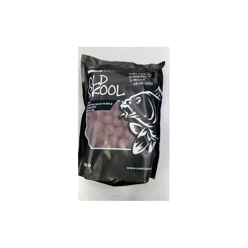 Nash Boilies Monster Squid Purple 20mm 1kg (2017) Nash Boilies Monster Squid Purple 20mm 1kg (2017)