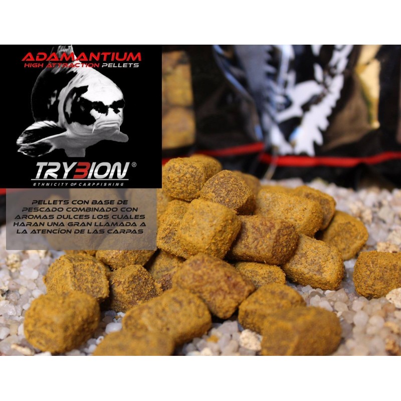 Trybion Pellet 11mm Adamantium 800gr (Pescado y Dulce) Trybion Pellet 11mm Adamantium 800gr (Pescado y Dulce)