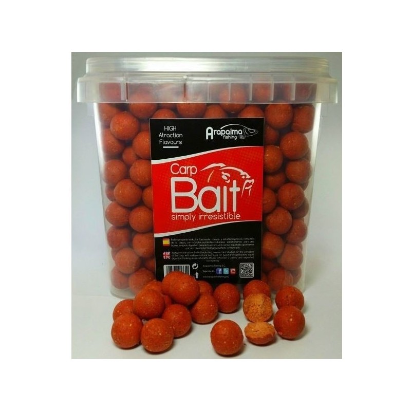 Carpabait BOILIE MELON & MIEL 20 mm Cubo 2,5 kg Carpabait BOILIE MELON & MIEL 20 mm Cubo 2,5 kg