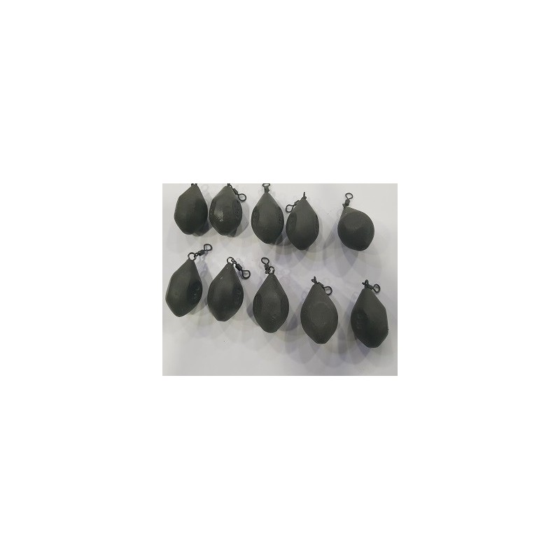 Lote 10 plomos 100gr TRIBOMB C/perrillo A-5 Lote 10 plomos 100gr TRIBOMB C/perrillo A-5